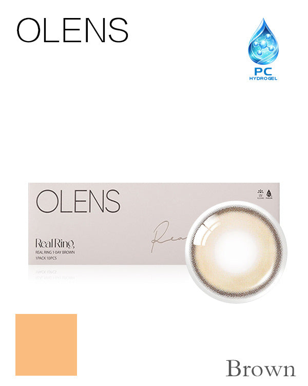 OLENS Real Ring 1Day Brown
