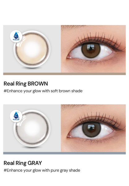 OLENS Real Ring 1Day Brown